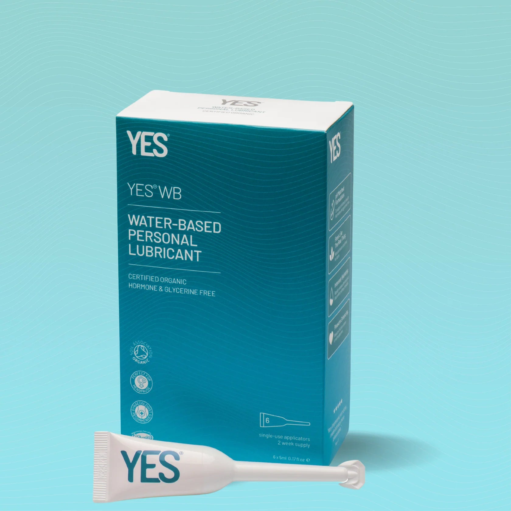 Yes Water Based Personal Lubricant Single Use Applicators 6x5ml Yes Water Based Personal Lubricant Single Use Applicators 6x5ml