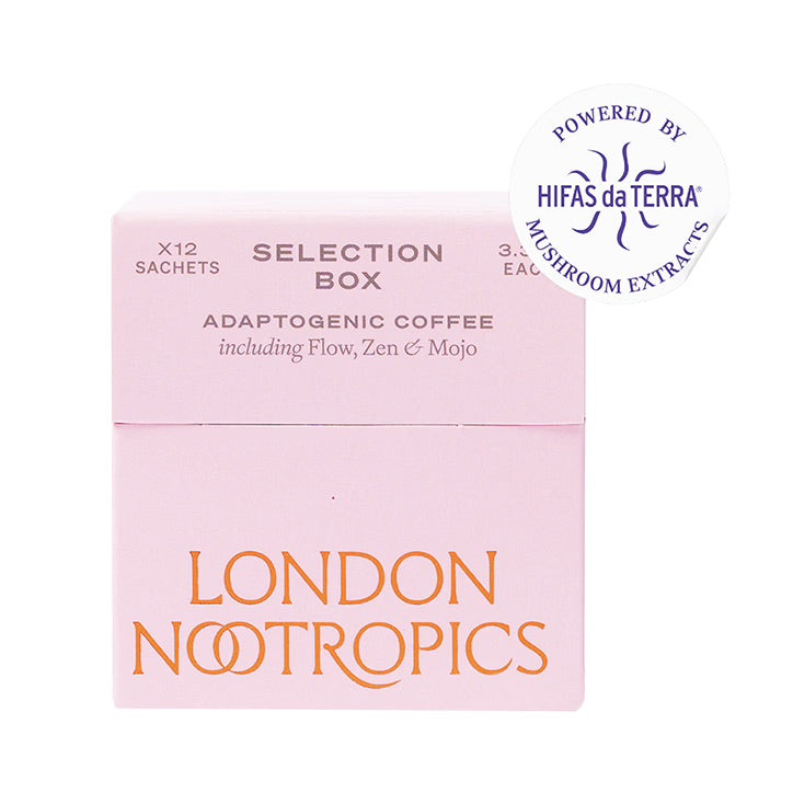 London Nootropics Adaptogenic Coffee Selection Box x12 Sachets - MicroBio Health™