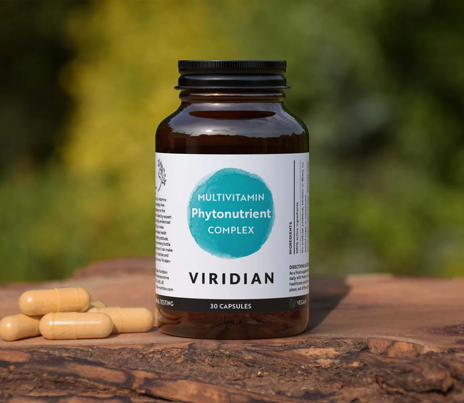 Viridian PhytoNutrient Formula Multivitamin 60 Capsules