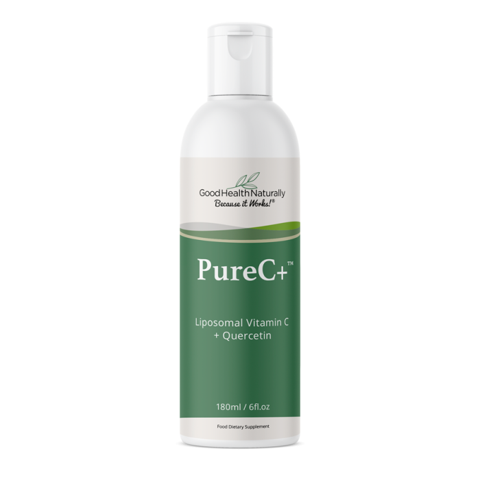 Good Health Naturally PureC+™ – Liposomal Vitamin C with Quercetin