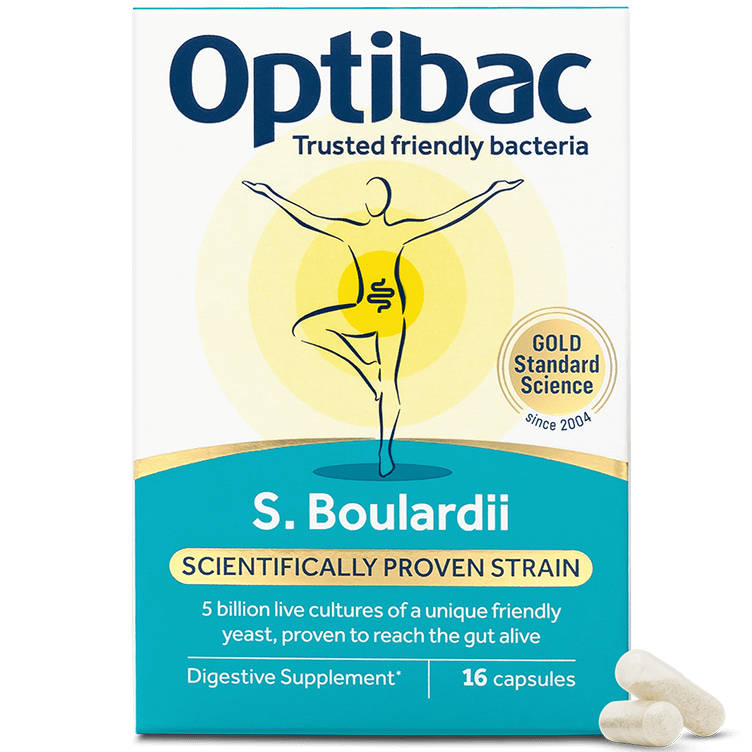 OptiBac Saccharomyces Boulardii 16 Capsules