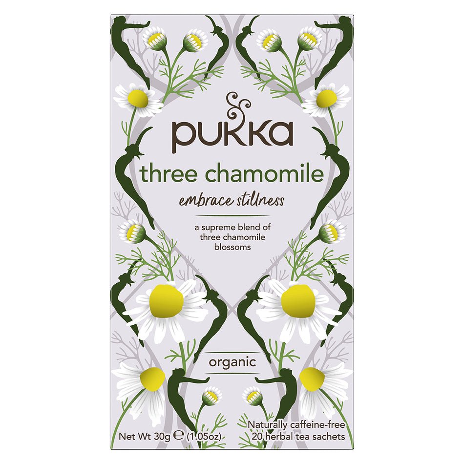 Pukka Three Chamomile Tea 20 Bags - MicroBio Health™