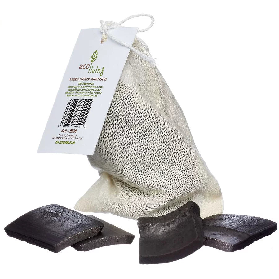 Ecoliving Bamboo Charcoal Water Filters 4pack