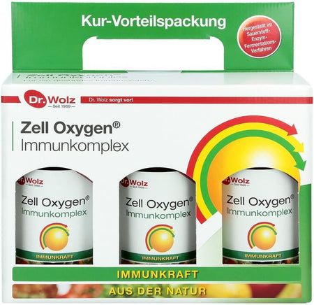 Dr Wolz Zell Oxygen Immunkomplex 3 Pack - Premium Immune Support - MicroBio Health™