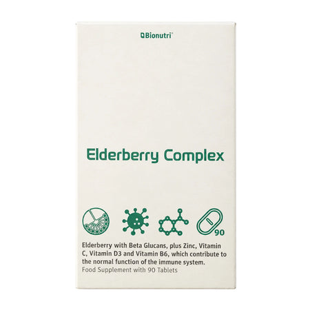 Bionutri Elderberry Complex 90 Tablets - MicroBio Health™