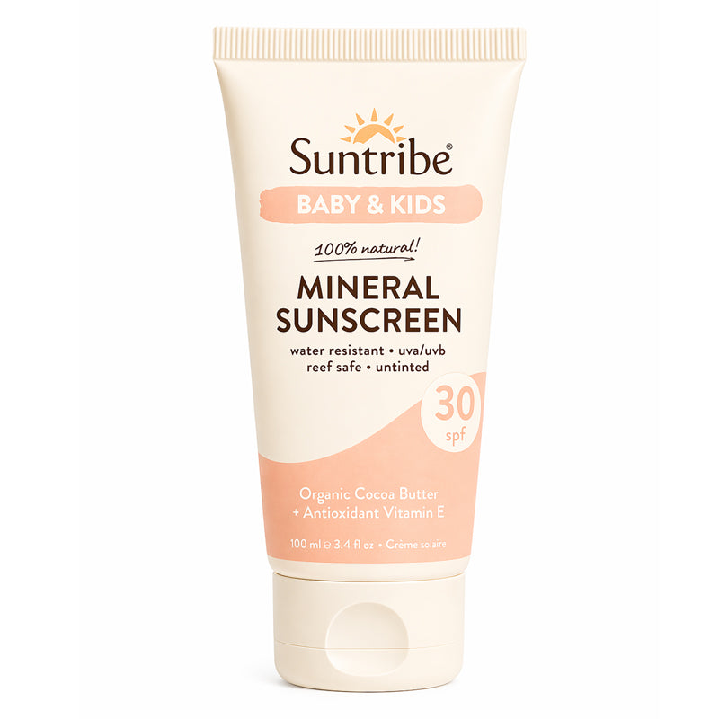 Suntribe Baby & Kids Natural Mineral Sunscreen SPF30 100ml