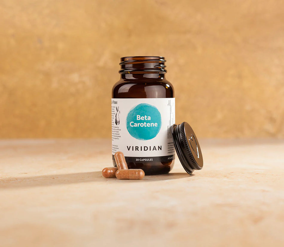 Viridian Beta Carotene 30 Capsules