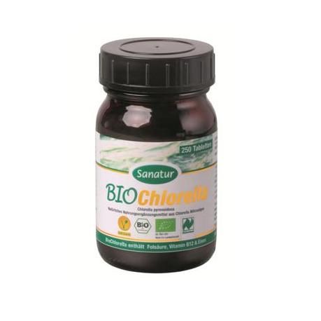 Sanatur Bio Chlorella  400mg 250 Tablets
