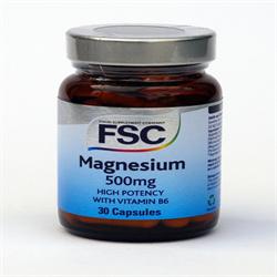 FSC Magnesium 500mg 30 Capsules