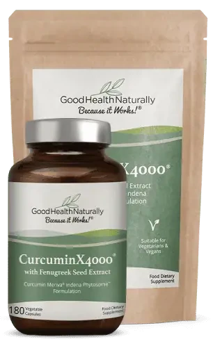 CurcuminX4000™ with Fenugreek 180 Capsules