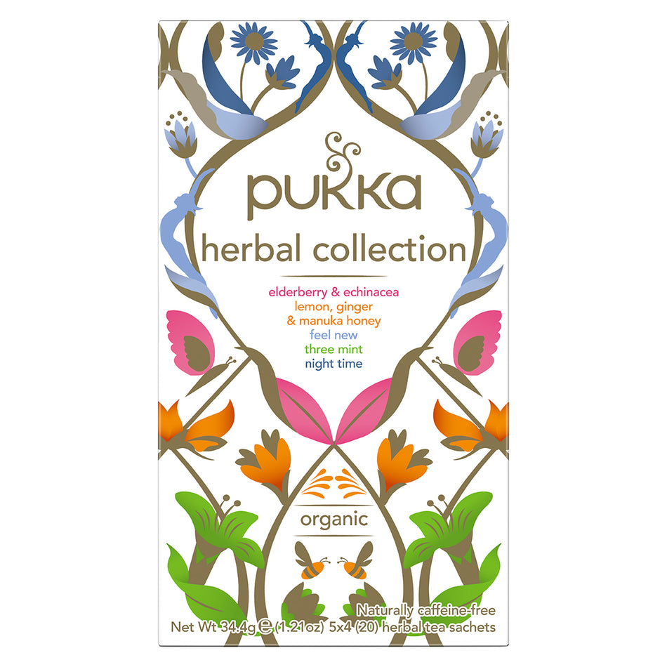 Pukka Herbal Tea Collection 20 Bags - MicroBio Health™