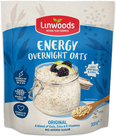Linwood's Energy Overnight Oats - Original 300g