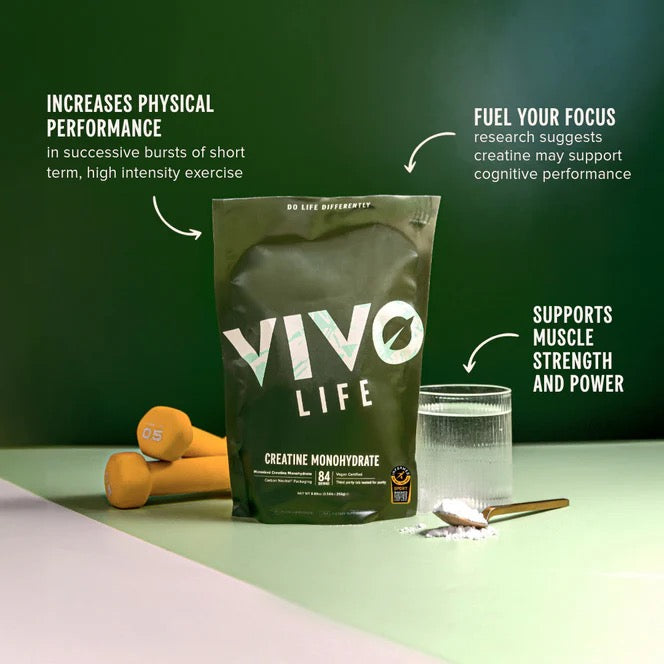 Vivo Life Creatine Monohydrate 252g