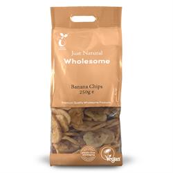 Just Natural Wholesome Banana Chips 250g