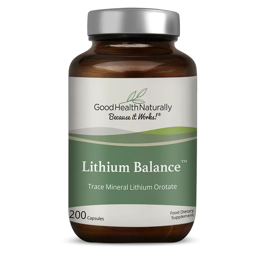 Good Health Naturally Lithiumm Balance 200 Capsules