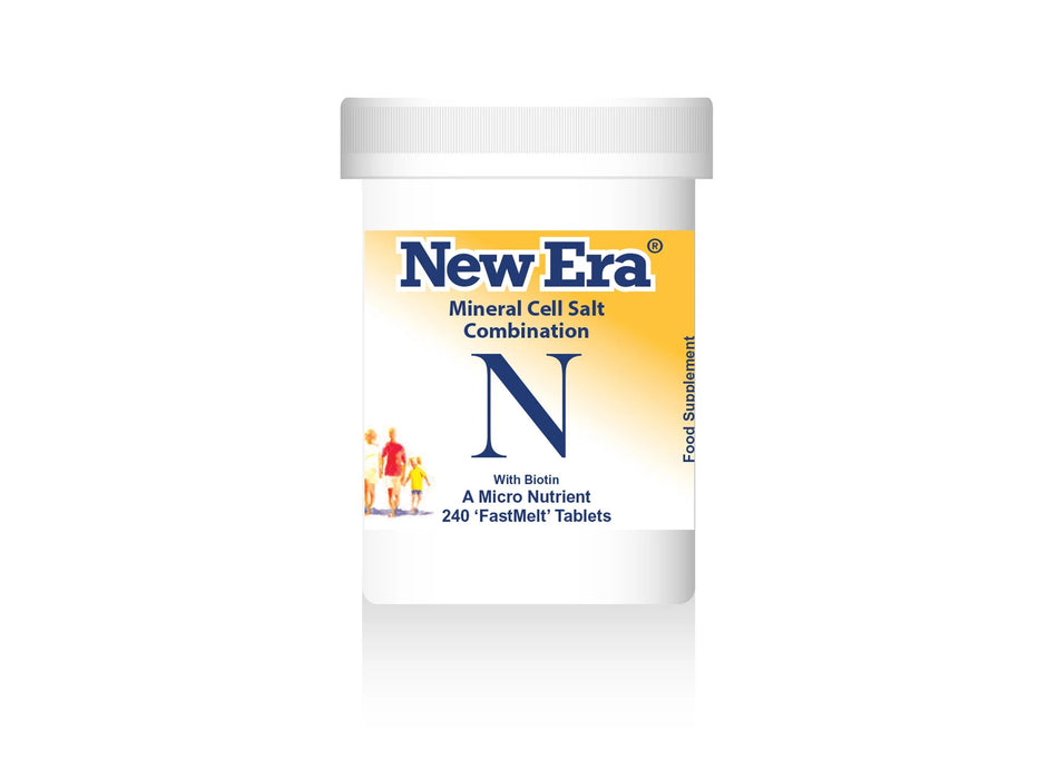 New Era N Mineral Tissue Salt 240 'FastMelt' tablets