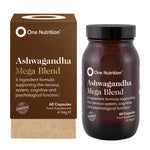 One Nutrition Ashwagandha Mega Blend 60 Capsules