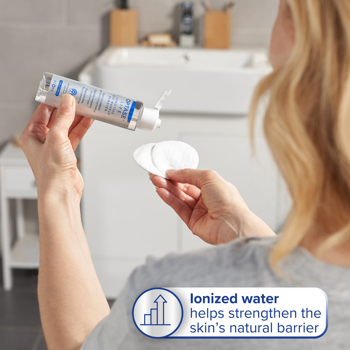 Optase Life Sensitive Eye Makeup Remover 100ml - MicroBio Health™