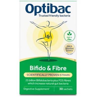 OptiBac Bifidobacteria & Fibre 30 Sachets