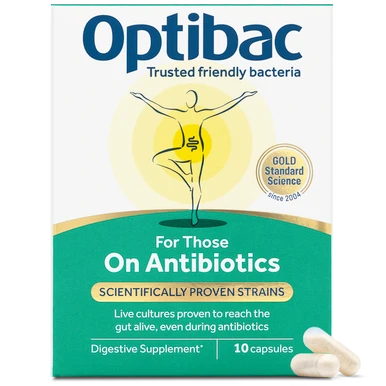 OptiBac For Those On Antibiotics 10 Capsules