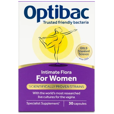 OptiBac Intimate Flora For Women 14 Capsules