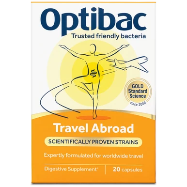 OptiBac Travel Abroad 20 Capsules