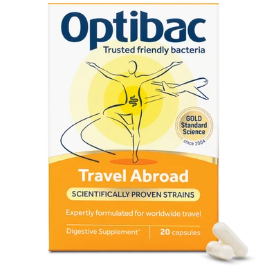 OptiBac Travel Abroad 20 Capsules