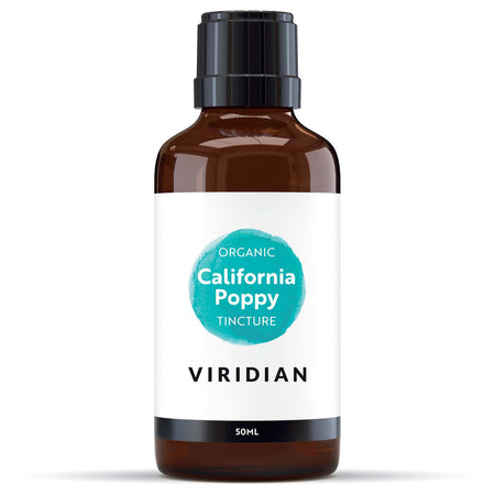Viridian Organic California Poppy Tincture 50ml - MicroBio Health™