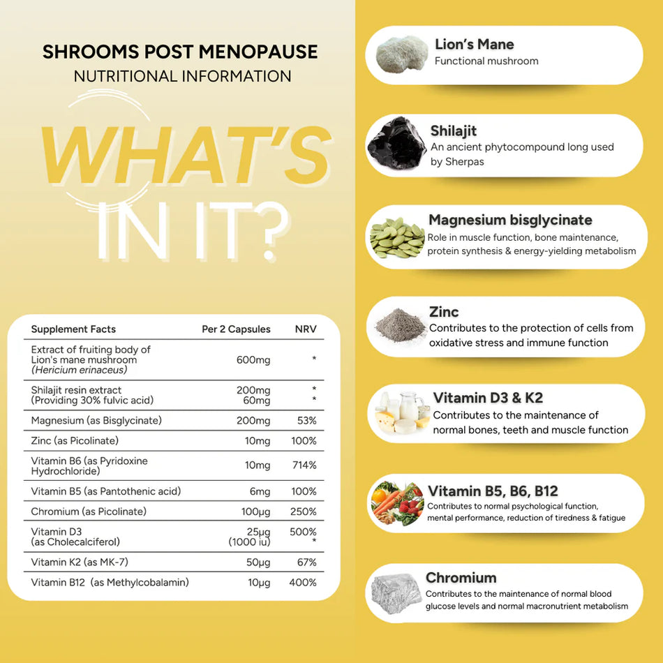 FabU Post Menopause 60 Capsules - MicroBio Health™
