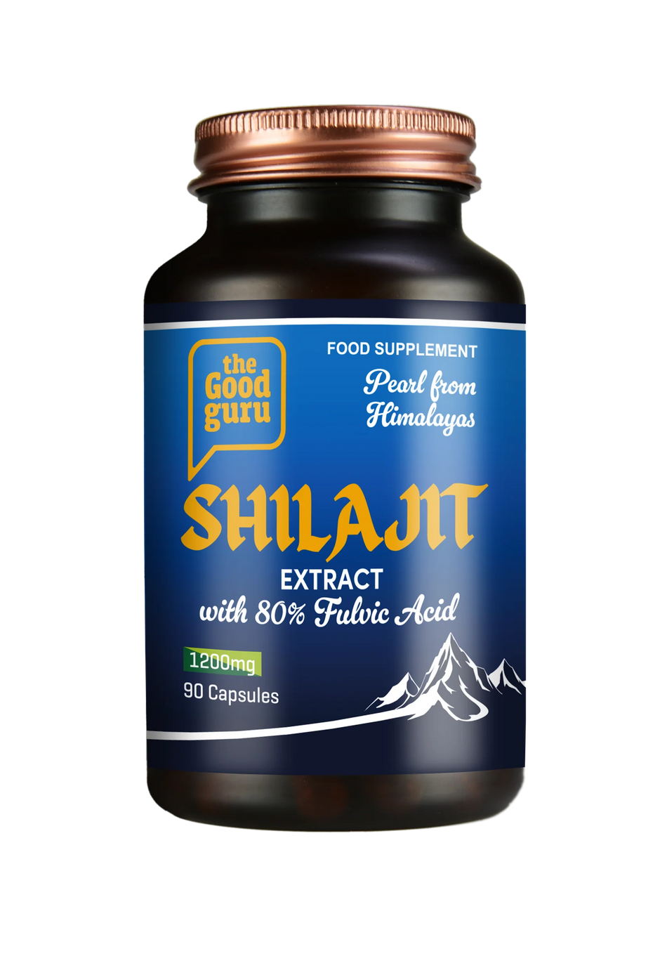 The Good Guru Shilajit Pearl 90 Capsules
