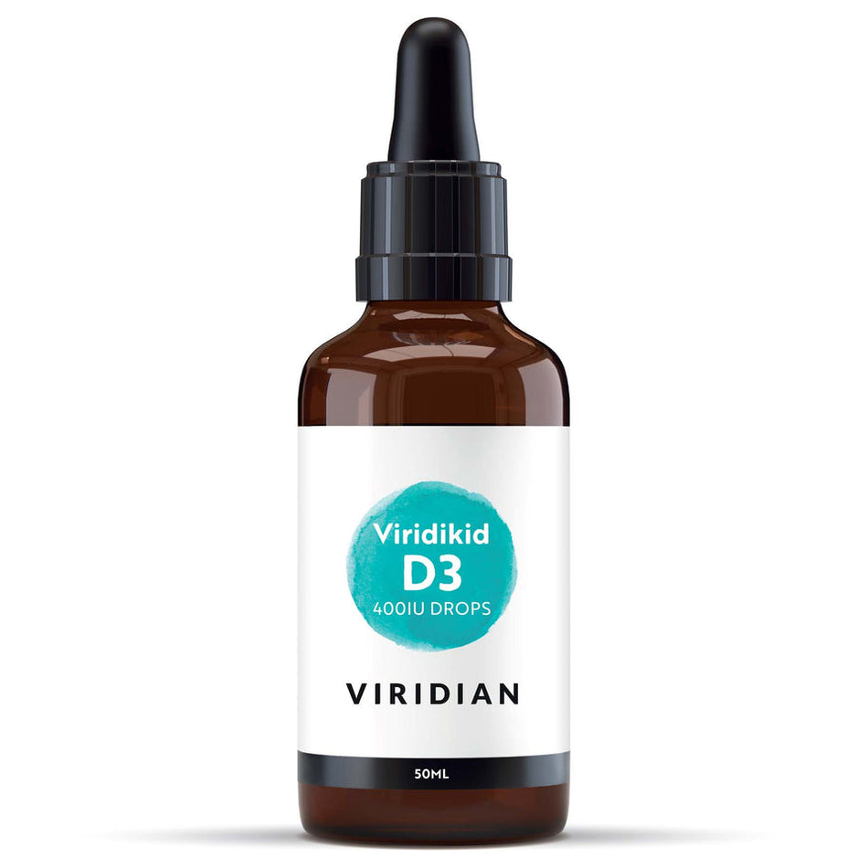 Viridian ViridiKid Vitamin D3 400iu Drop 30ml