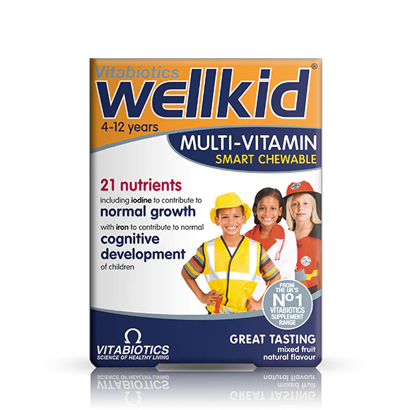 Vitabiotics Wellkid 30 Chewable Tablets