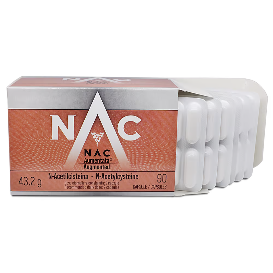 Augmented NAC 200mg | Detox, Glutathione & Antioxidant Support