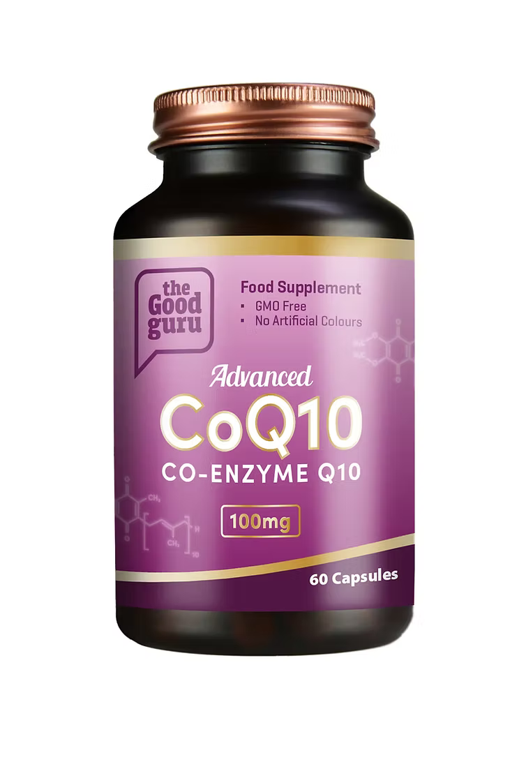 The Good Guru Advanced CoQ10 100mg 60 Capsules - MicroBio Health™