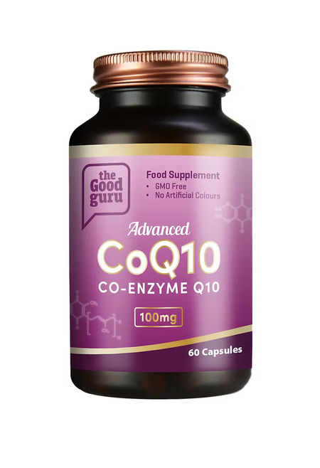 The Good Guru Advanced CoQ10 100mg 60 Capsules - MicroBio Health™