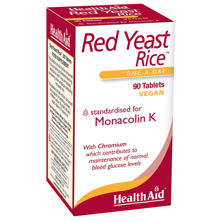 Health Aid Red Yeast Rice 90 tablets