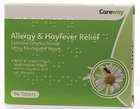 Careway Allergy & Hayfever Relief 14 Tablets
