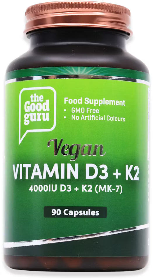 TheGoodGuru - Organic Vitamin D & k2 90 Capsules - MicroBio Health™