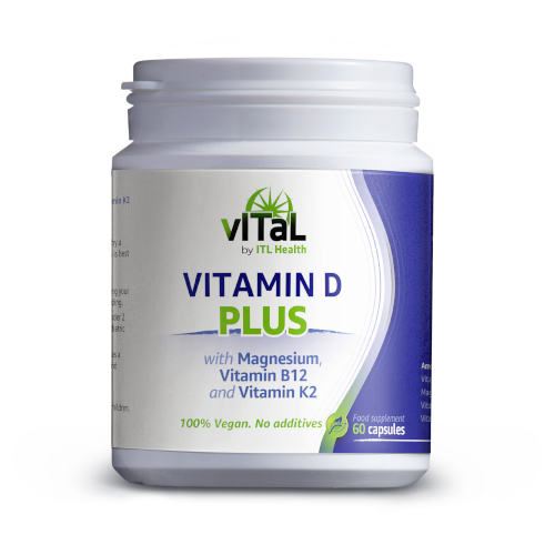 Vital Vitamin D Plus 60 Capsules