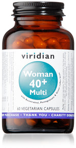 Viridian Woman 40+ Multi Veg Caps 60 - MicroBio Health