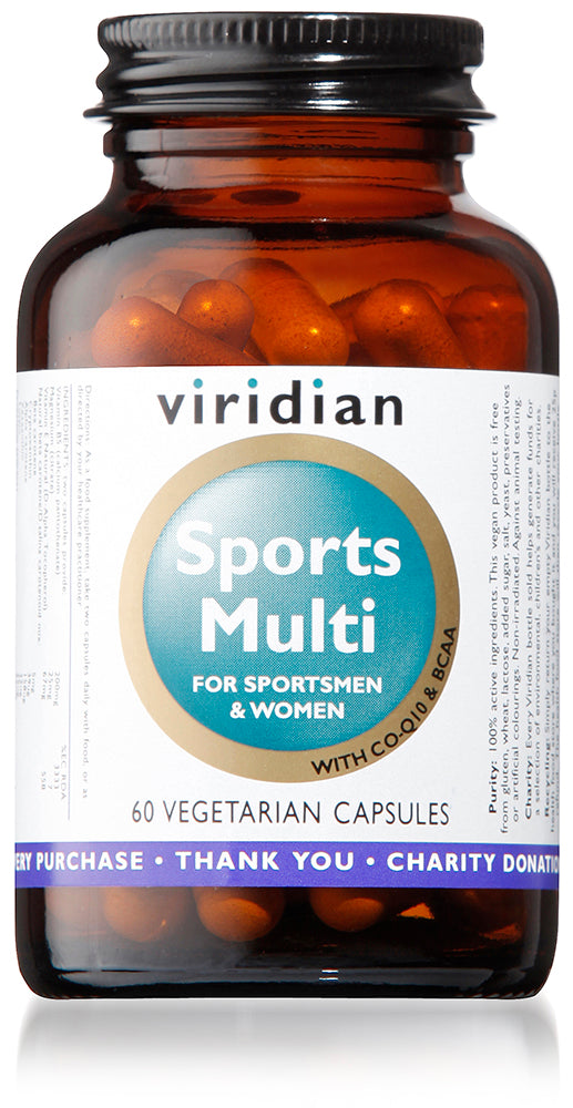 Viridian Sports Multi Veg Caps 60 - MicroBio Health