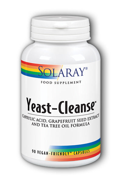 Solaray Yeast- Cleanse 90 Capsules