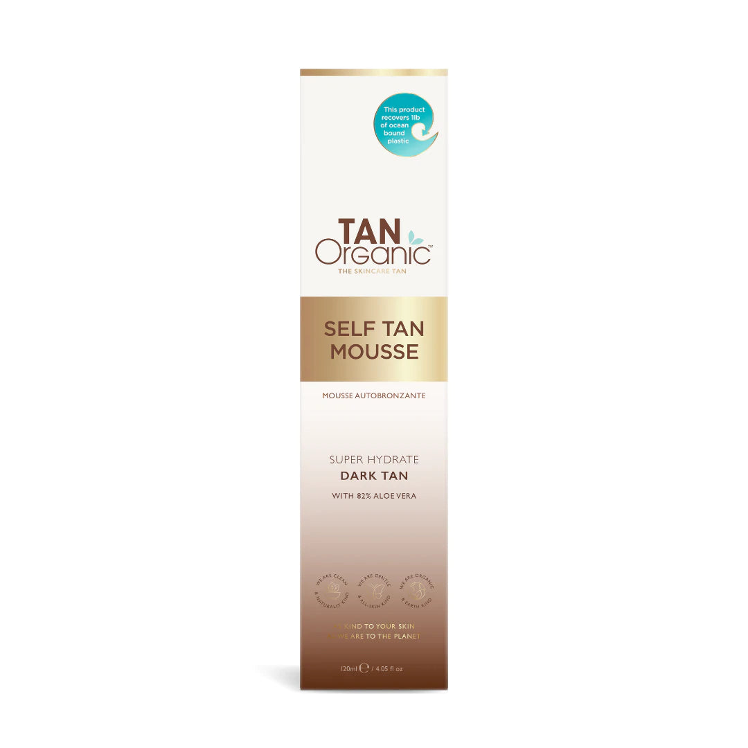 Tan Organic Self Tanning Dark Mousse 120ml - MicroBio Health