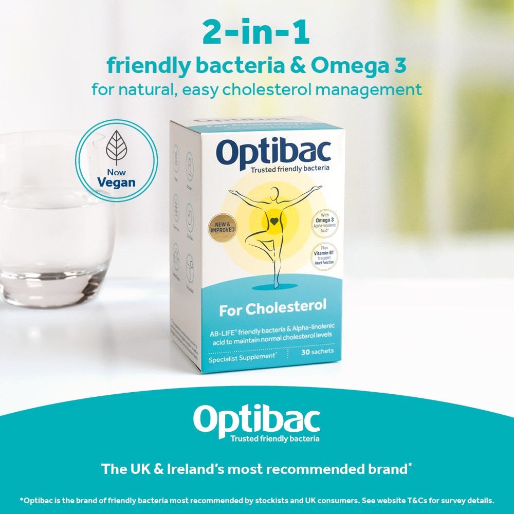
            
                Load image into Gallery viewer, OptiBac For your cholesterol 30 capsules - MicroBio Health
            
        