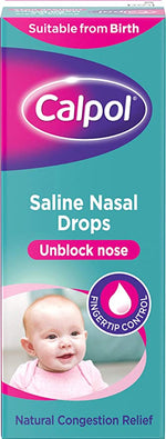 Calpol Saline Drops 10ml - MicroBio Health