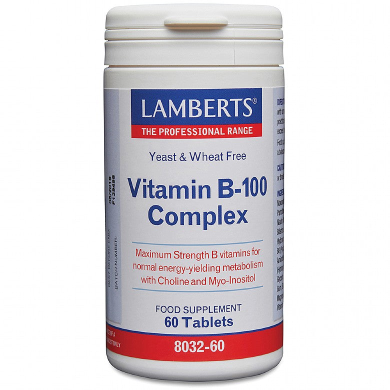Lamberts Vitamin B100 Complex 60 Tablets