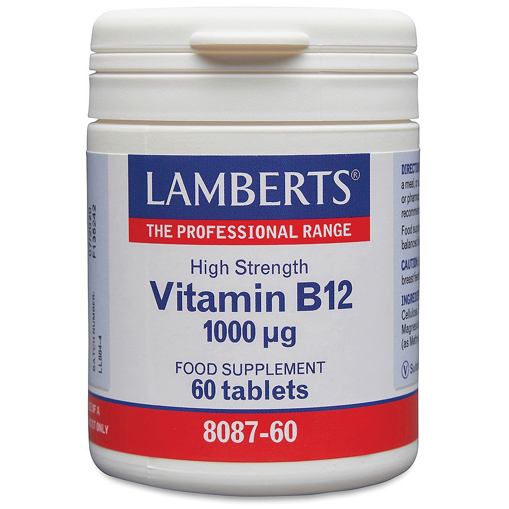Lamberts Vitamin B12 1000ug 60 tabs - MicroBio Health