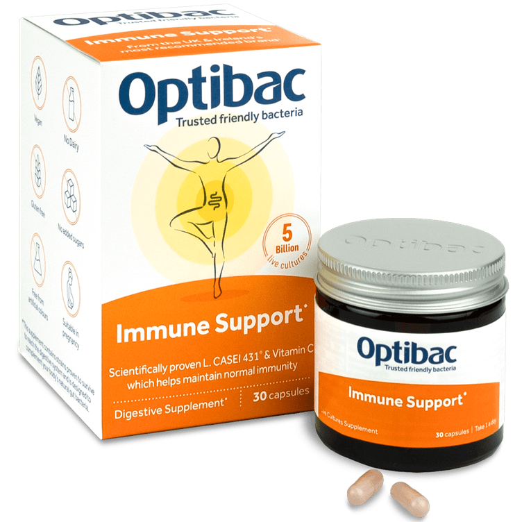OptiBac For Daily Immunity 30 Capsules - MicroBio Health