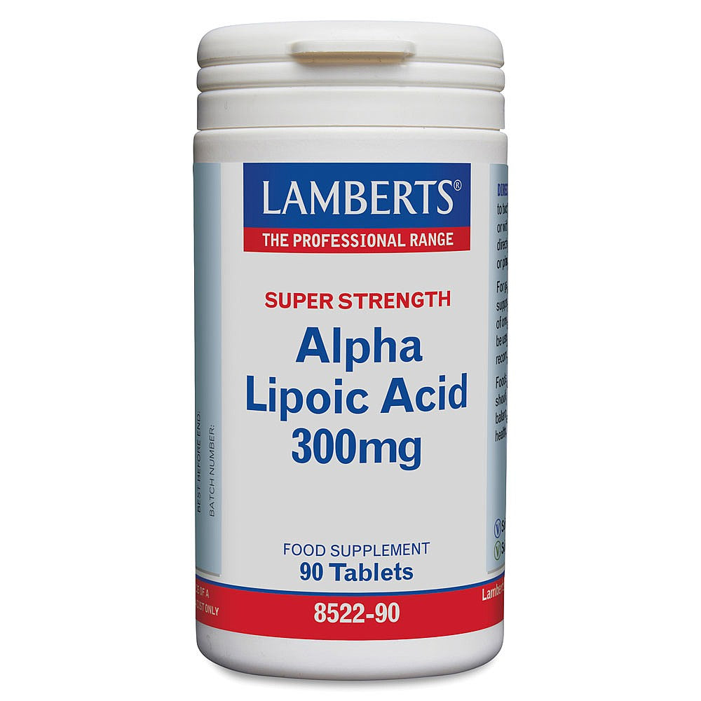 Lamberts Alpha Lipoic Acid 300mg 90 Tablets