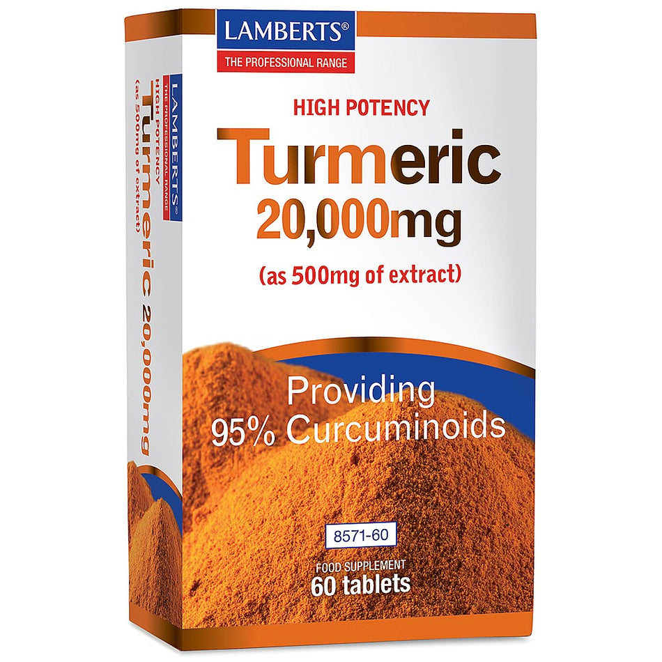Lamberts Turmeric 20000mg 60 tabs - MicroBio Health